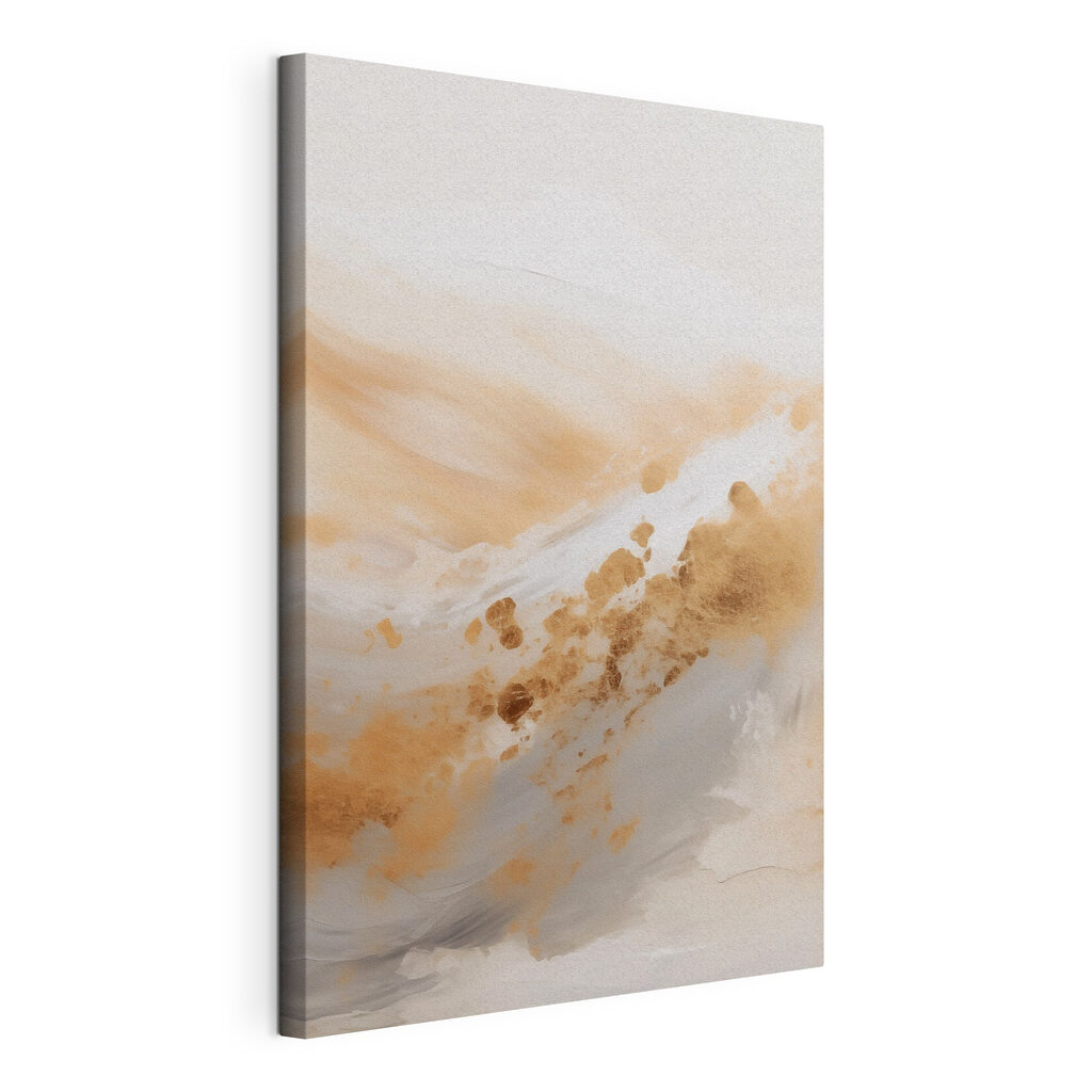 Waves of soft color blend together Waves of soft color blend together