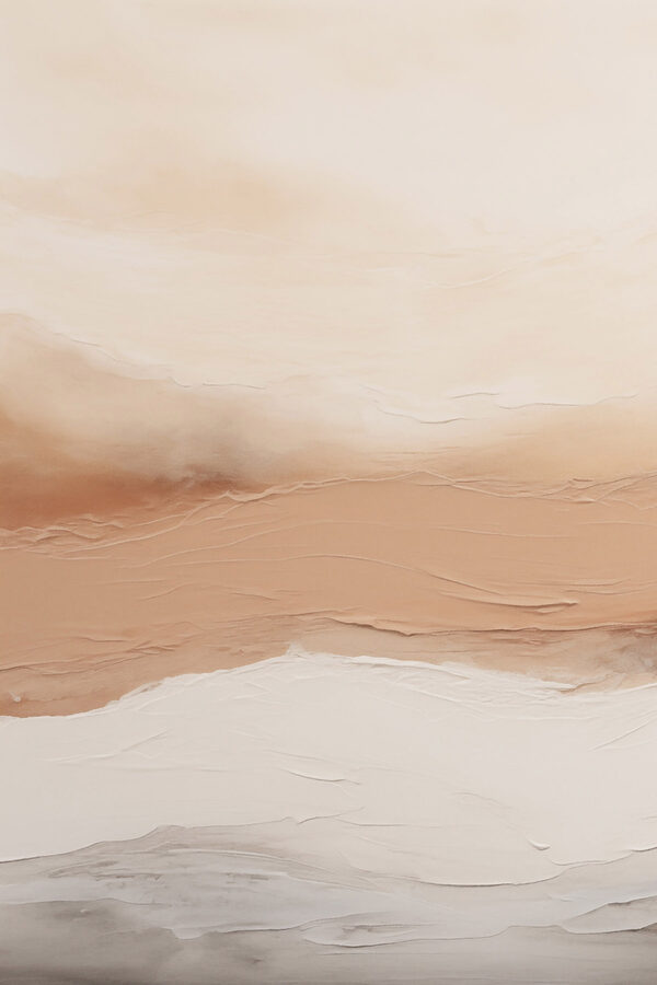 White and brown sand