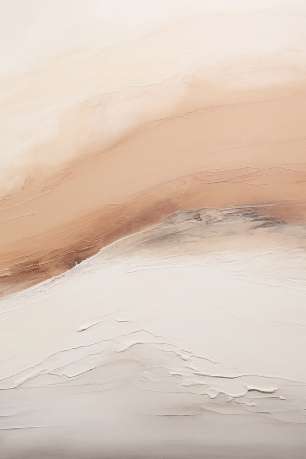Calm and soothing abstract landscape