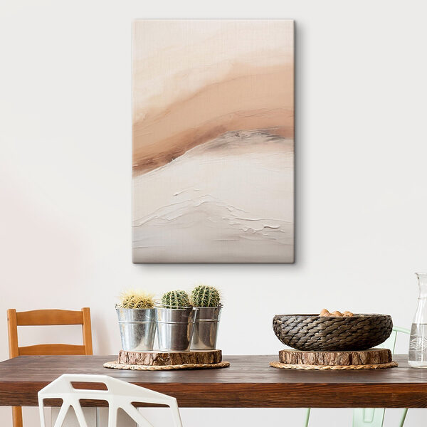 Calm and soothing abstract landscape