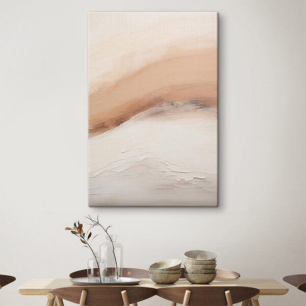Calm and soothing abstract landscape