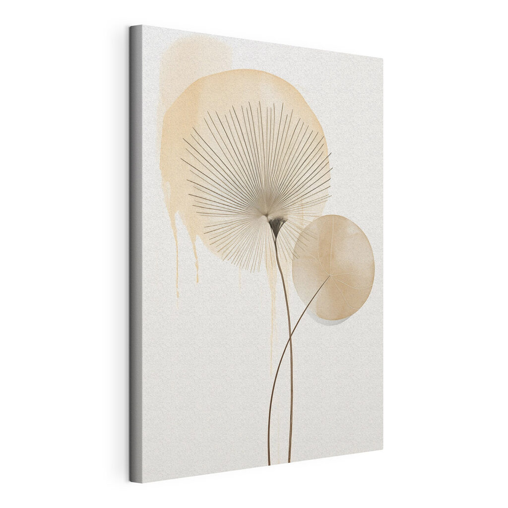 Delicate forms in soft colors