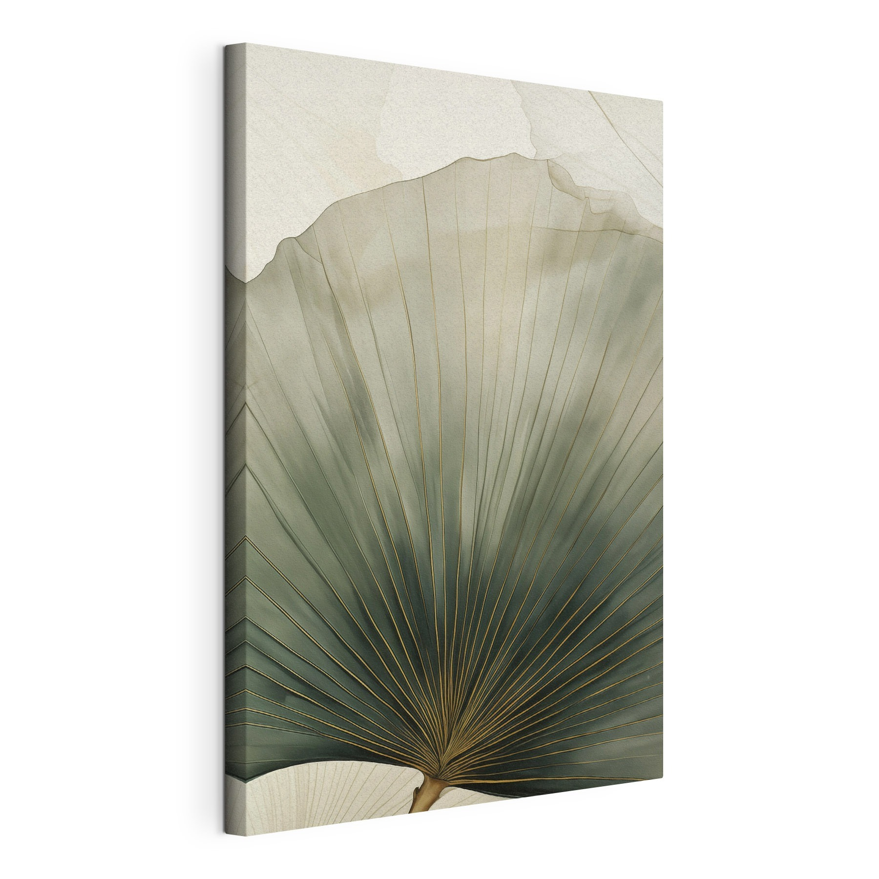 Delicate leaf patterns in soft hues Delicate leaf patterns in soft hues