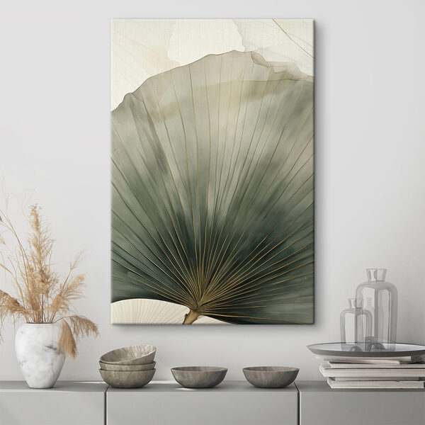 Delicate leaf patterns in soft hues Delicate leaf patterns in soft hues