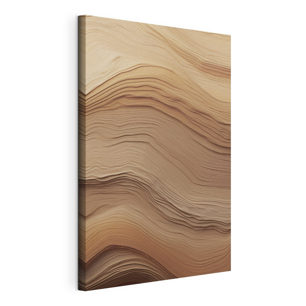 Soft waves of earthy tones Soft waves of earthy tones