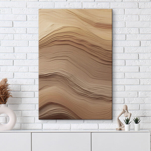 Soft waves of earthy tones Soft waves of earthy tones