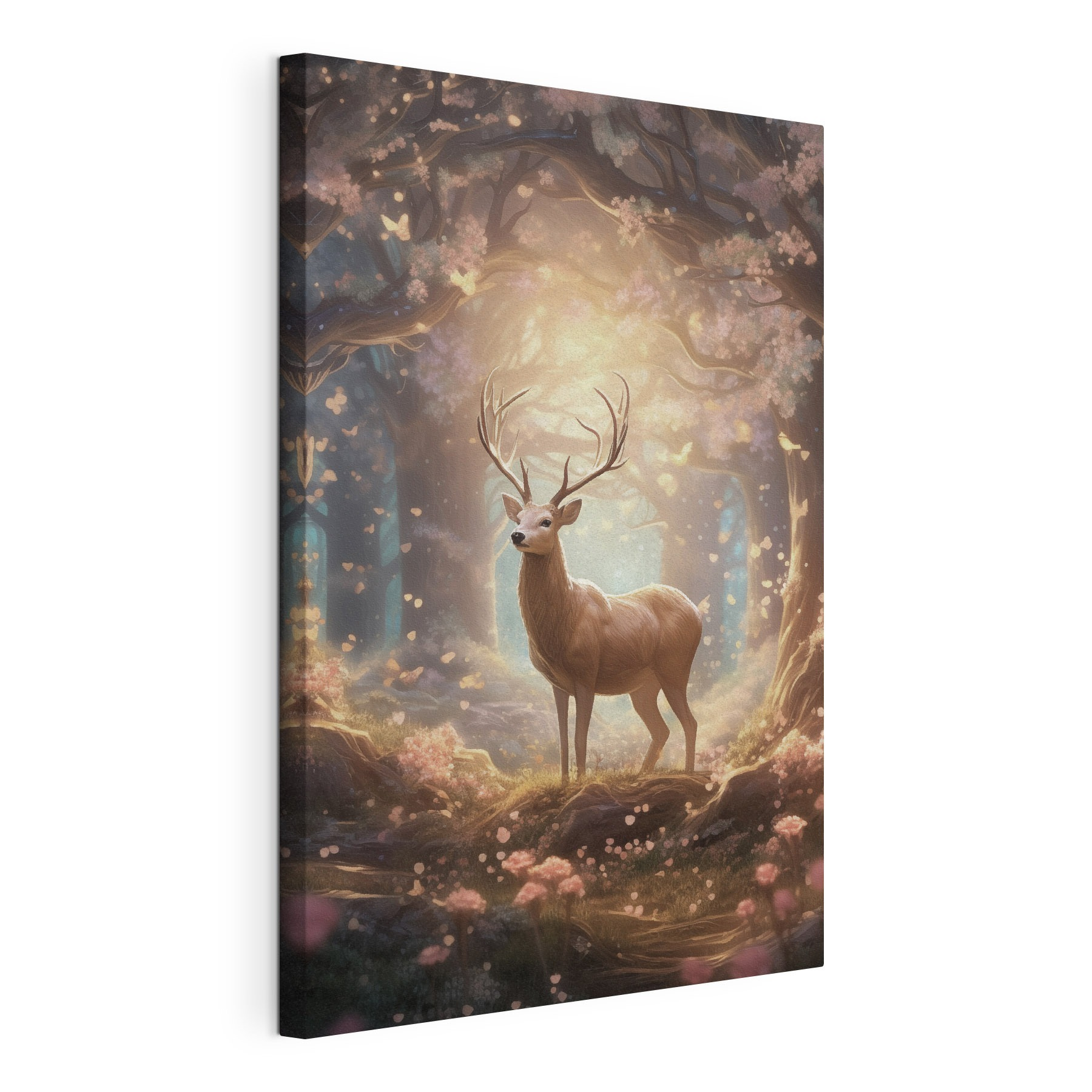 Deer in a forest Deer in a forest