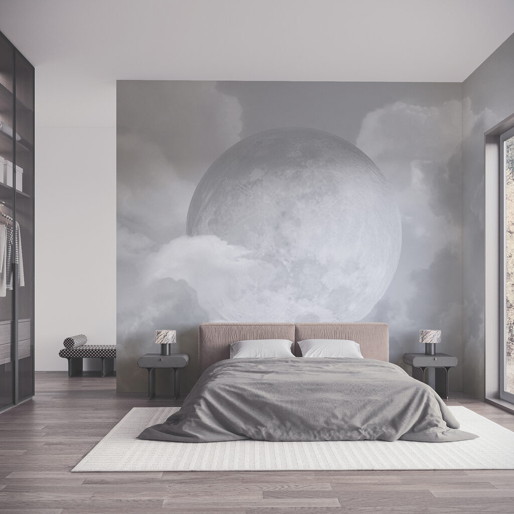Vollmond hinter den Wolken Vollmond hinter den Wolken