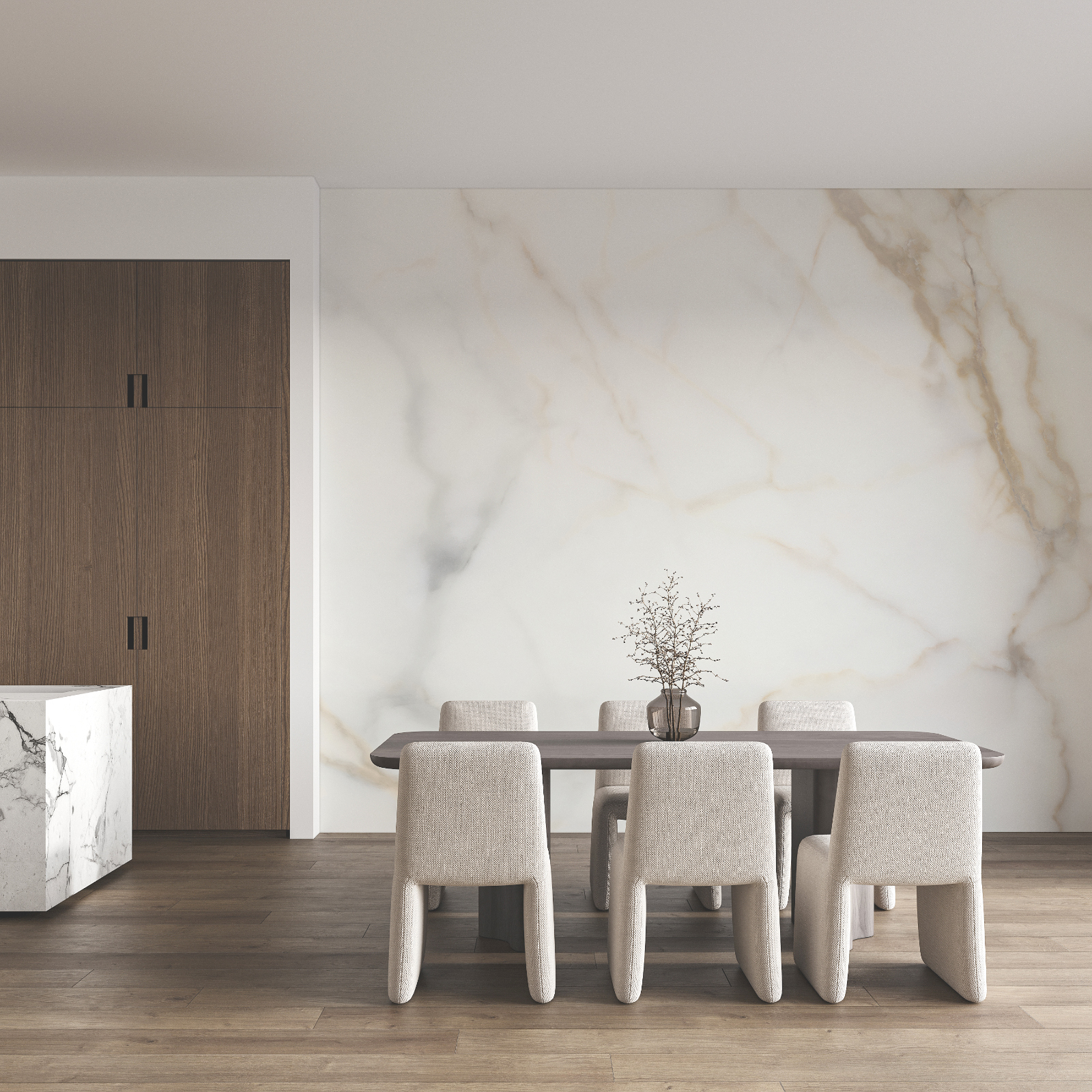 Glatte Oberfläche mit eleganten Maserungen Glatte Oberfläche mit eleganten Maserungen
