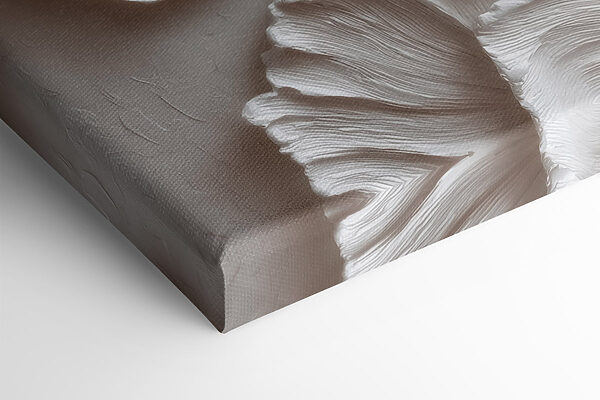 Elegant leaves in soft hues