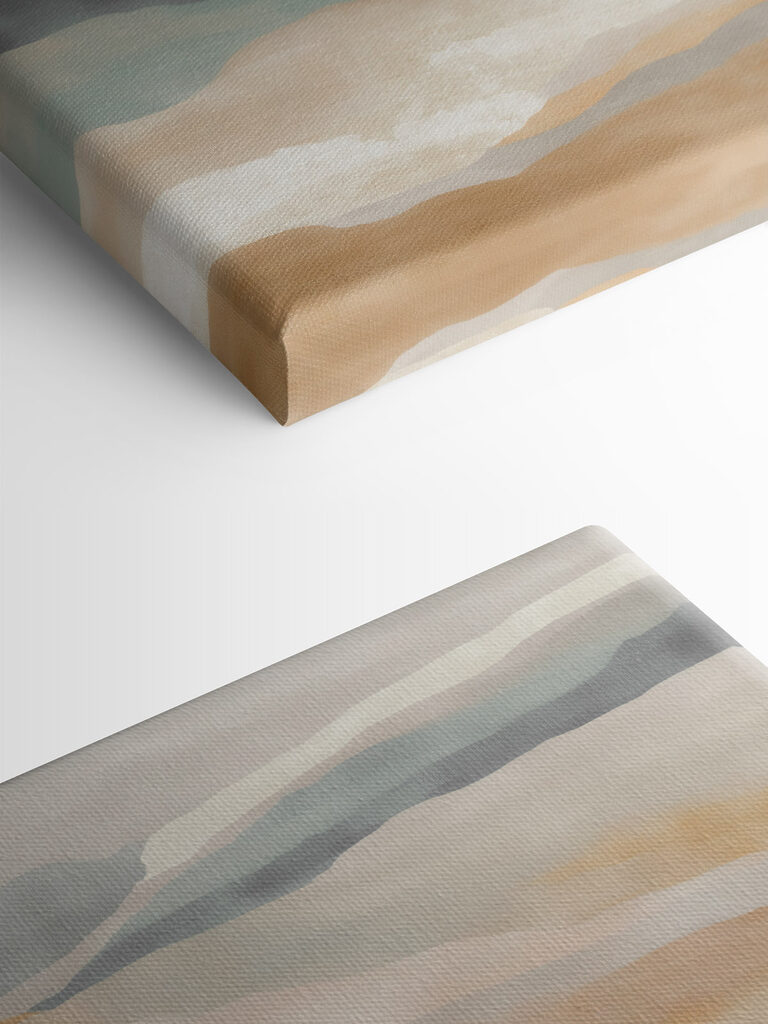 Soft hues create a tranquil landscape Soft hues create a tranquil landscape