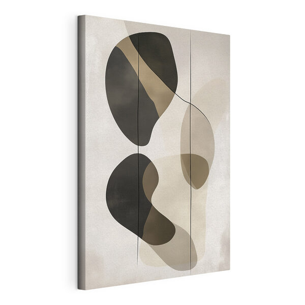 Black and brown art piece Black and brown art piece