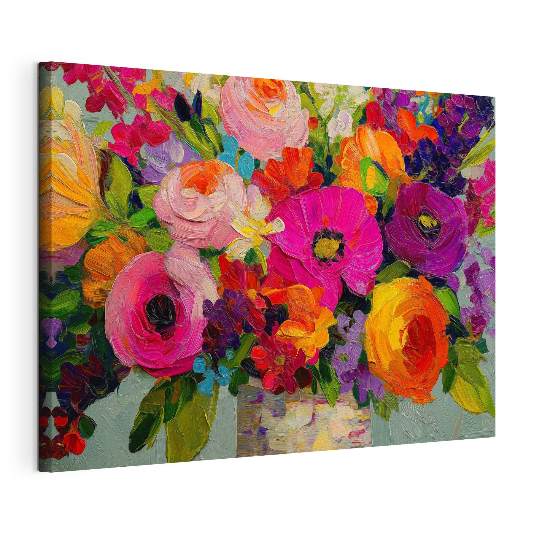 Vibrant bouquet bursting with colors Vibrant bouquet bursting with colors