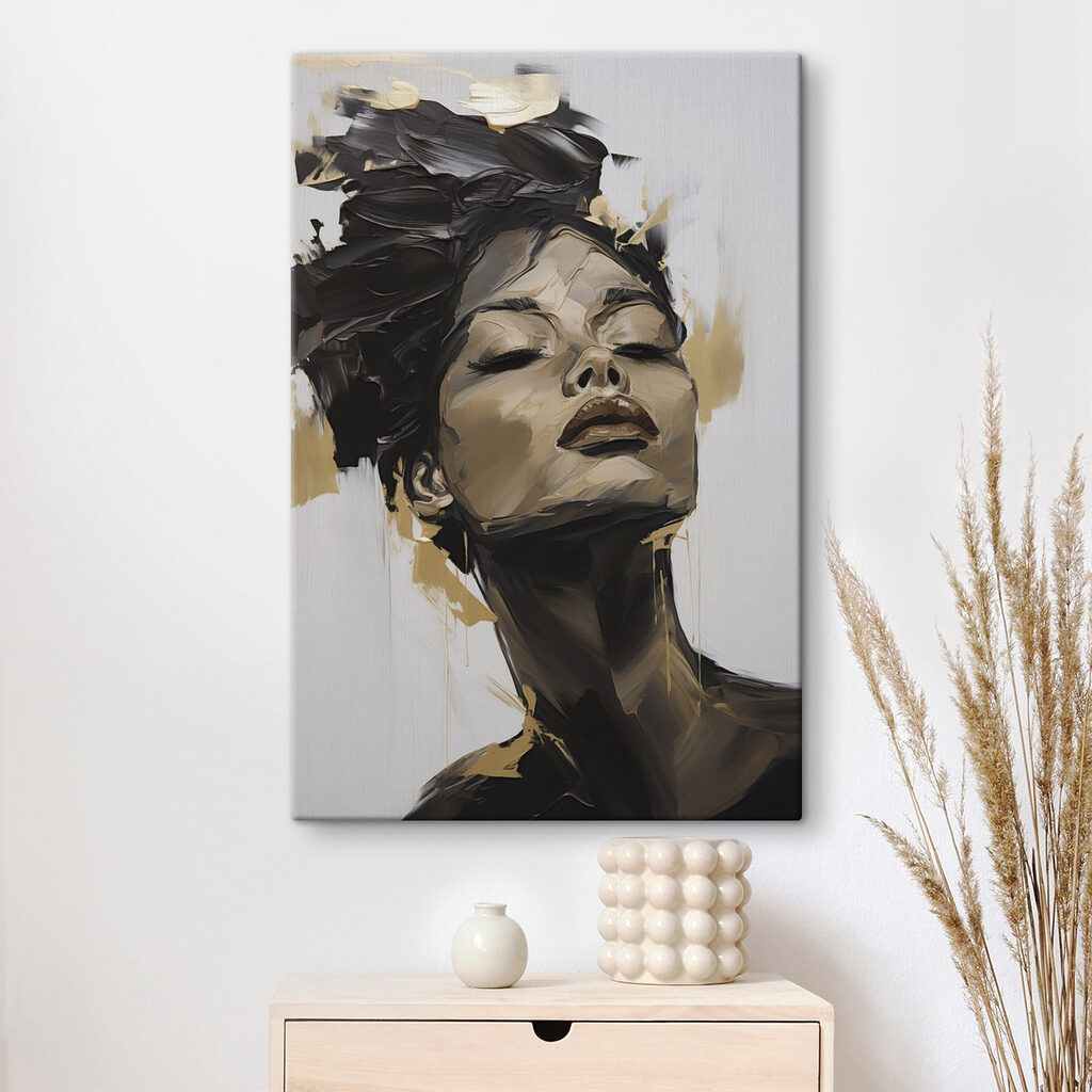 Ethereal beauty captured in paint