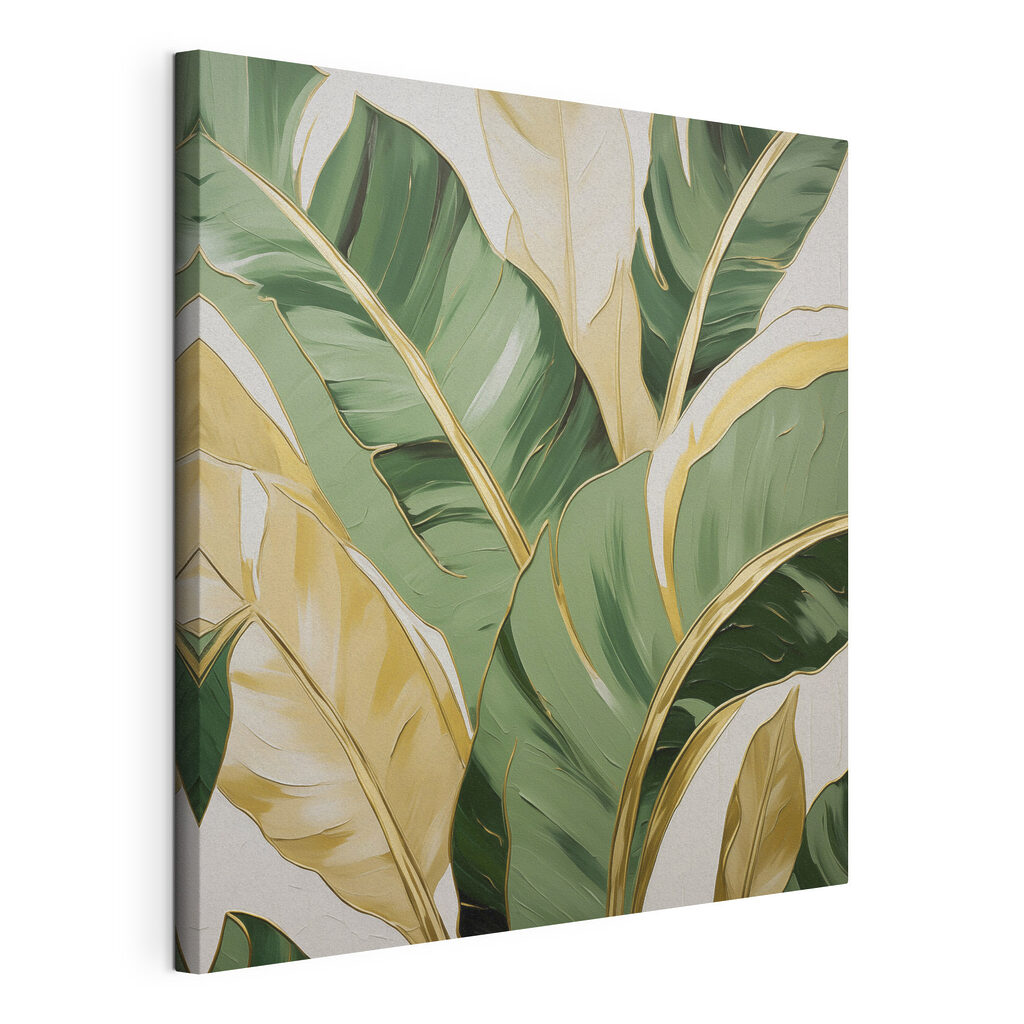 Vibrant leaves with elegant accents