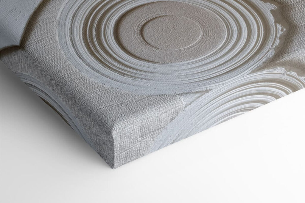 - Circular patterns on textured background - Circular patterns on textured background