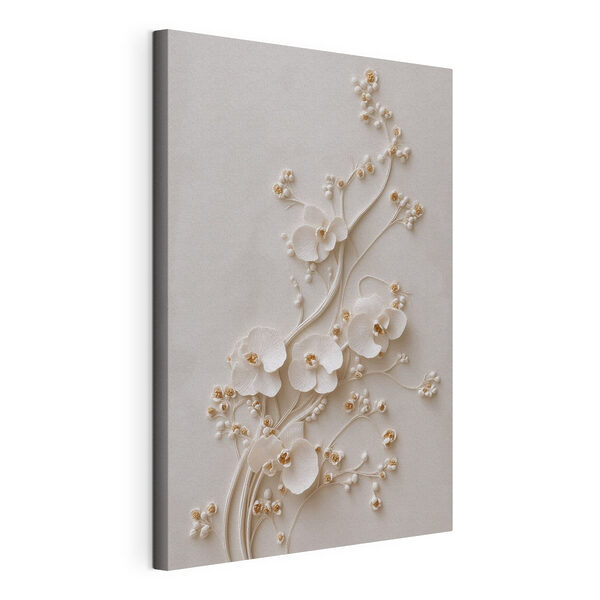 Delicate blooms against a soft backdrop