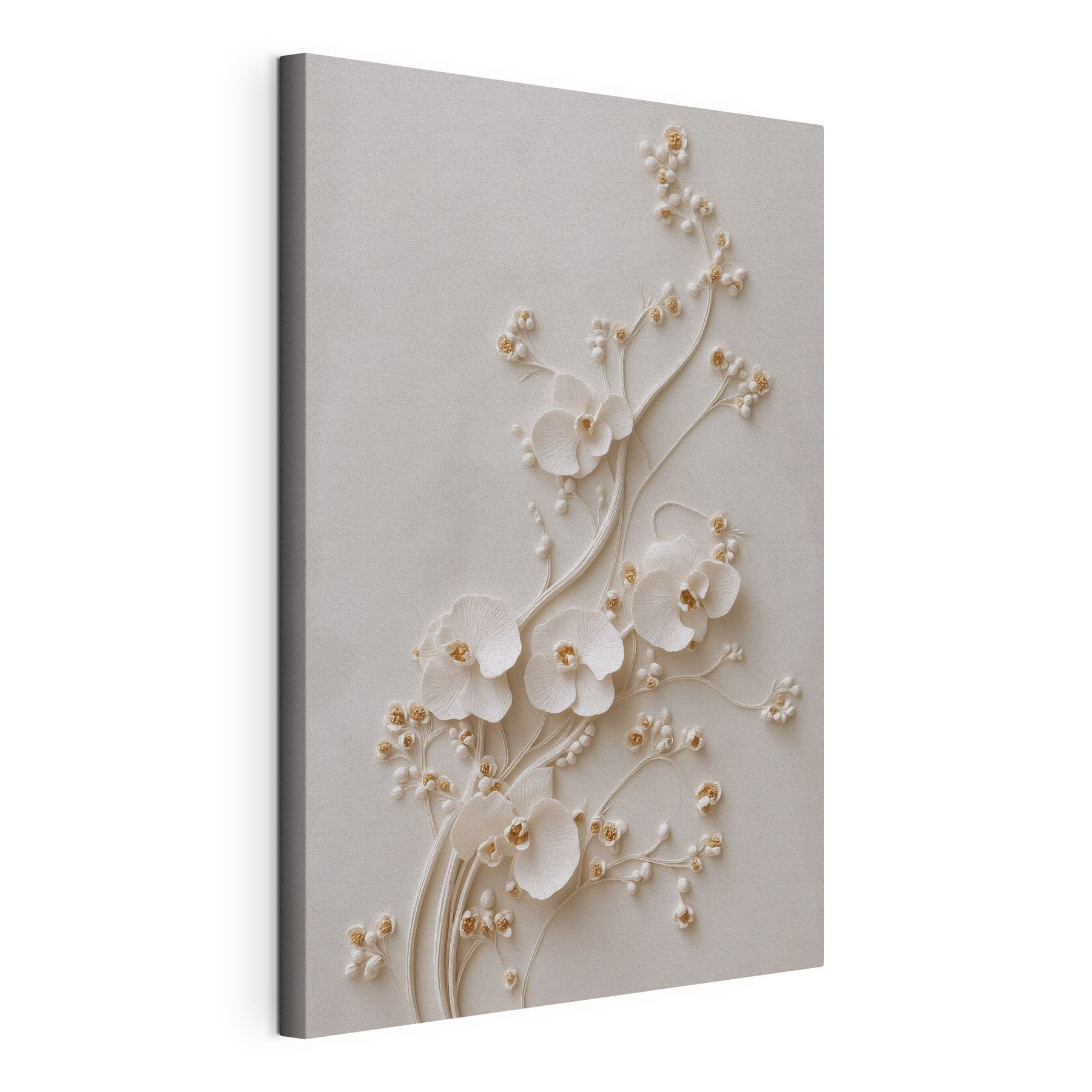 Delicate blooms against a soft backdrop