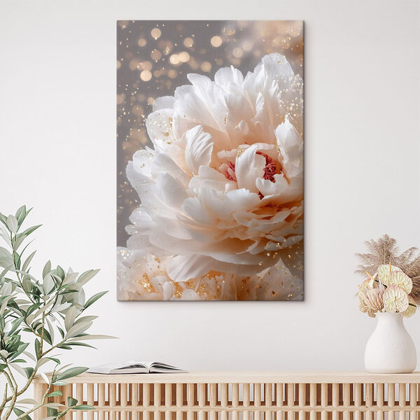 - Soft blooms in gentle light
