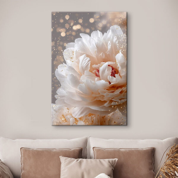 - Soft blooms in gentle light