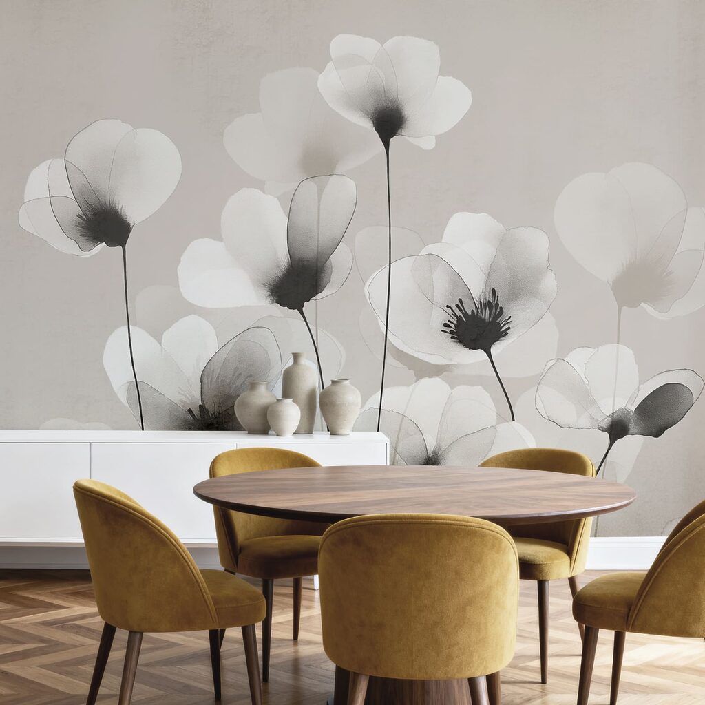 Gruppe weißer Blumen