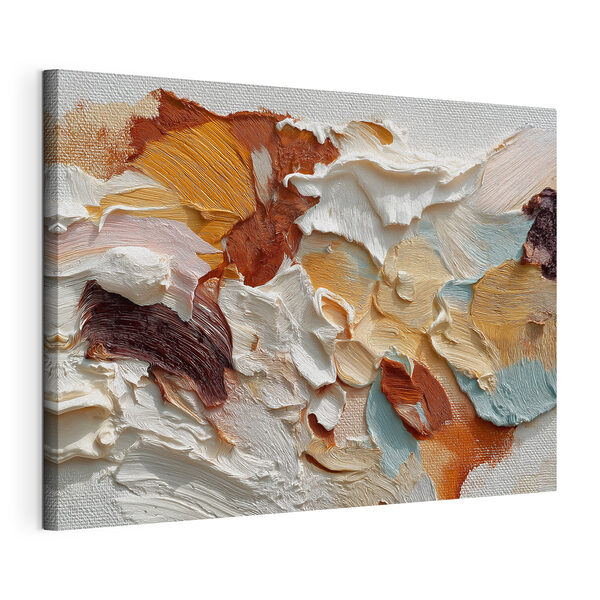 Abstract colors blend in harmony