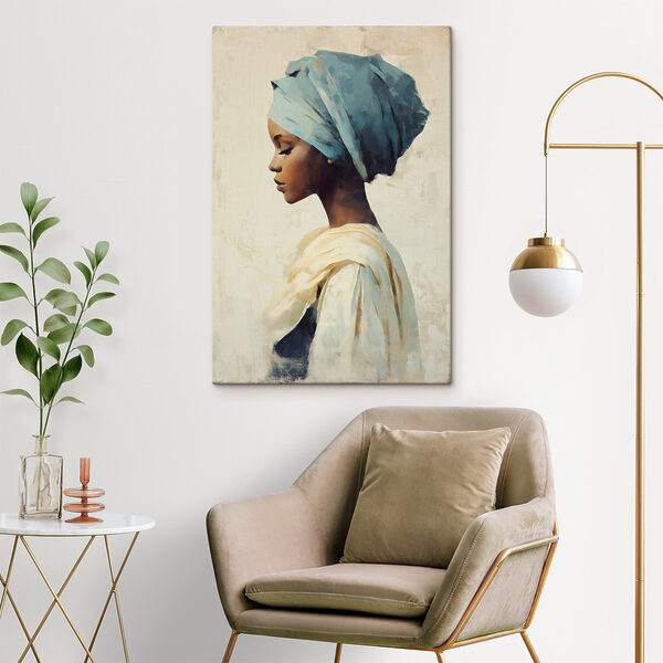 Woman in a turban