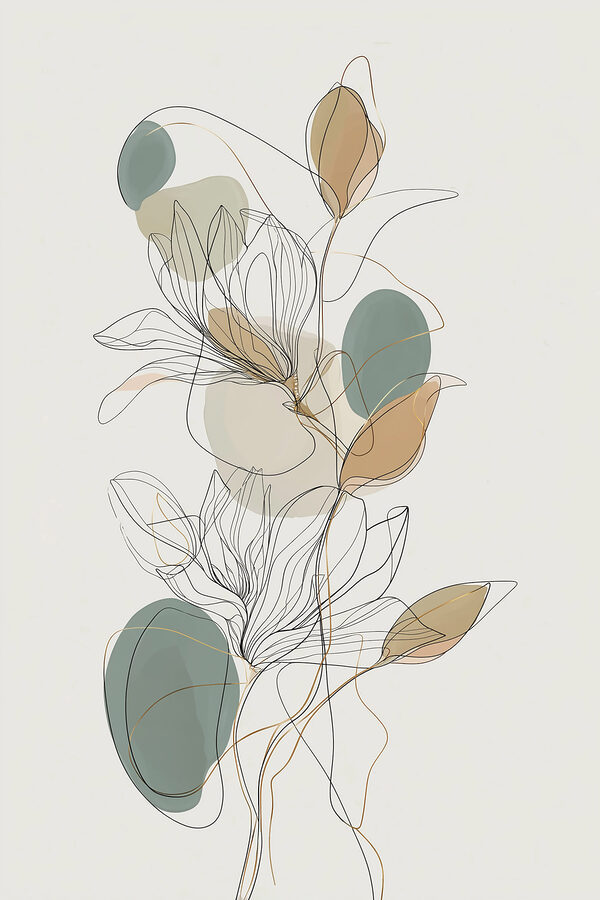 Drawing of a plant Drawing of a plant