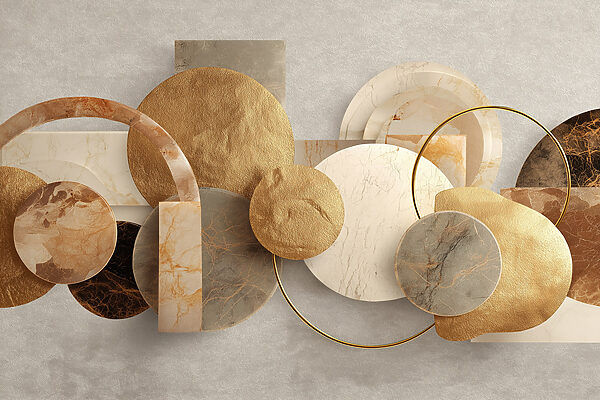 Group of circular objects