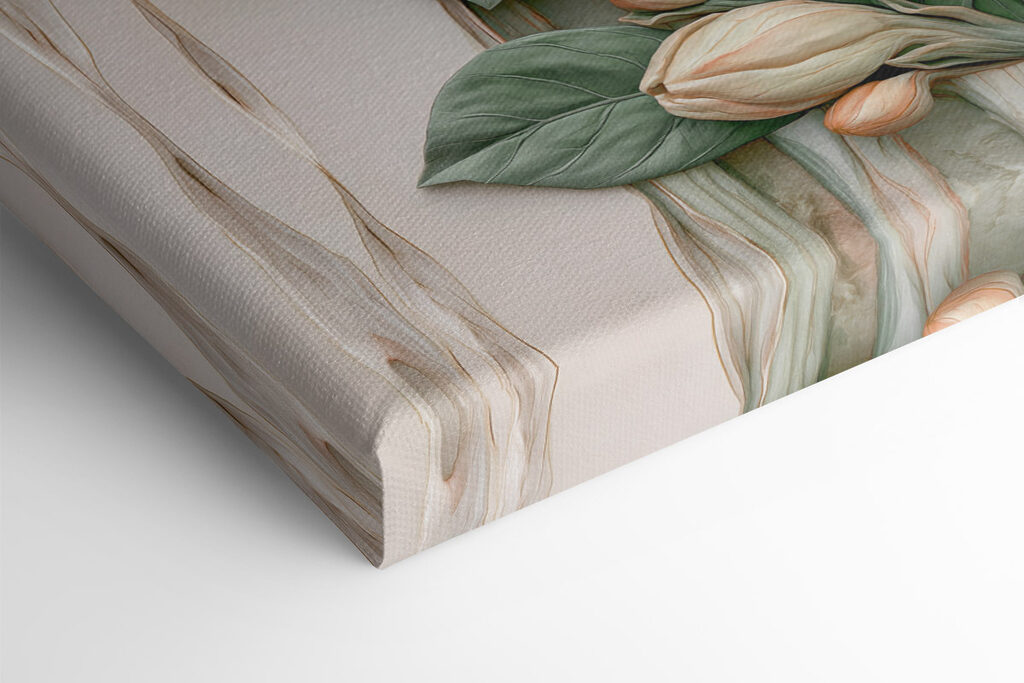 Delicate blooms with rich textures