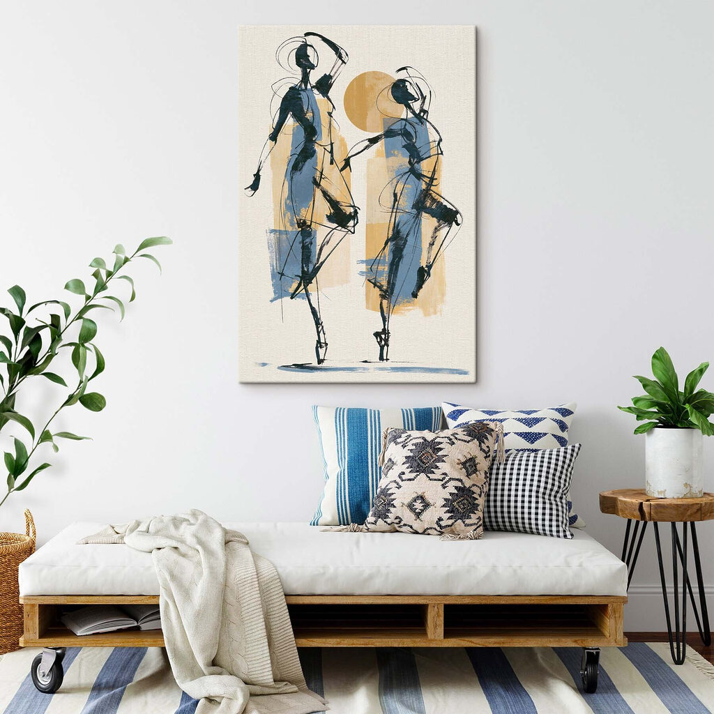Drawing of two women
