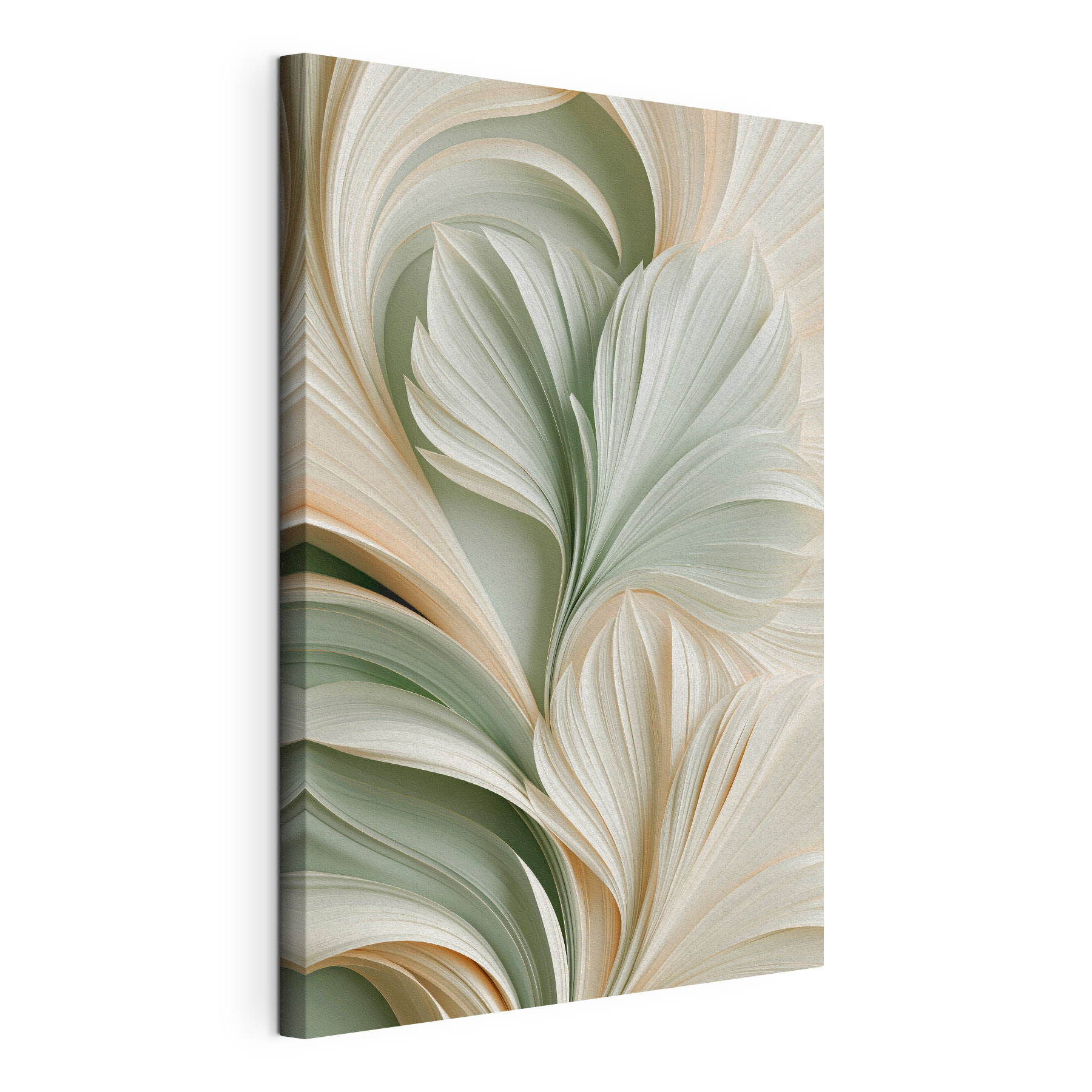 Elegant swirls of gentle hues Elegant swirls of gentle hues