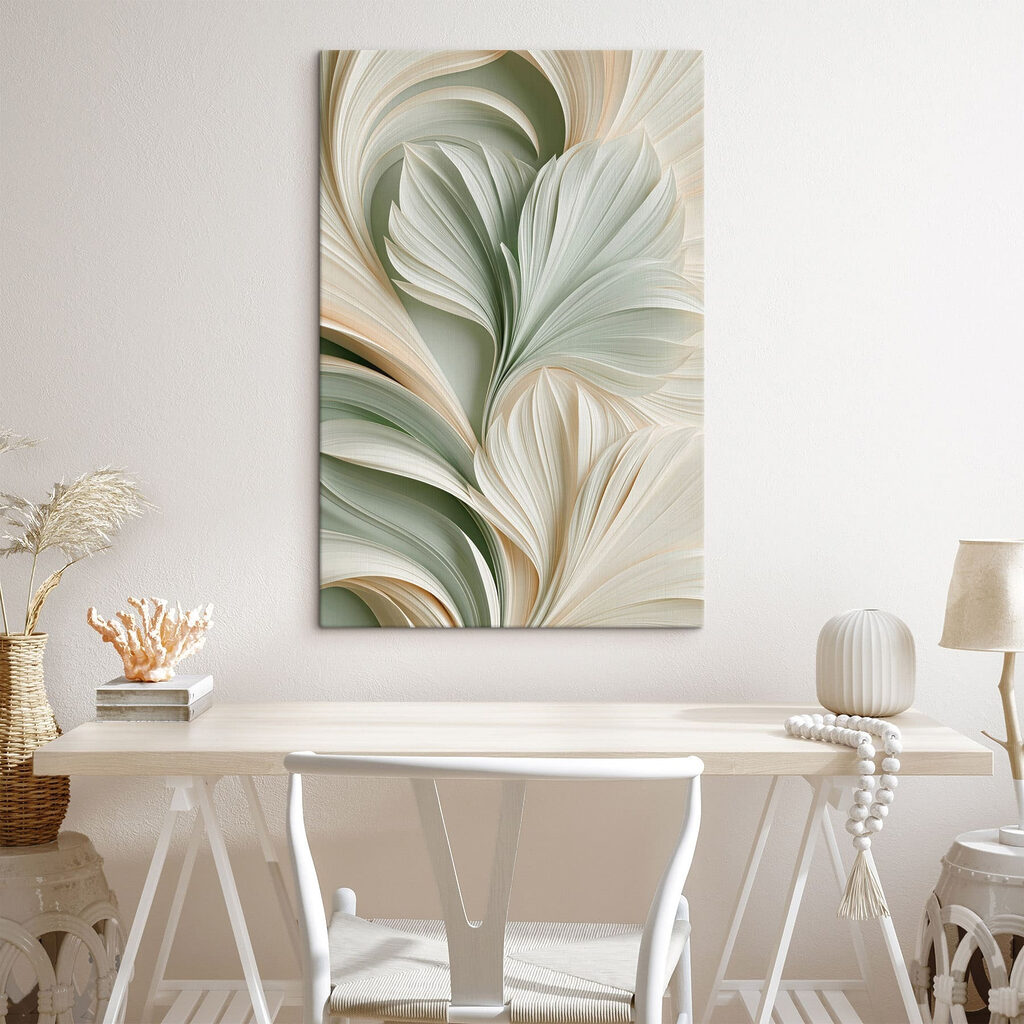 Elegant swirls of gentle hues Elegant swirls of gentle hues