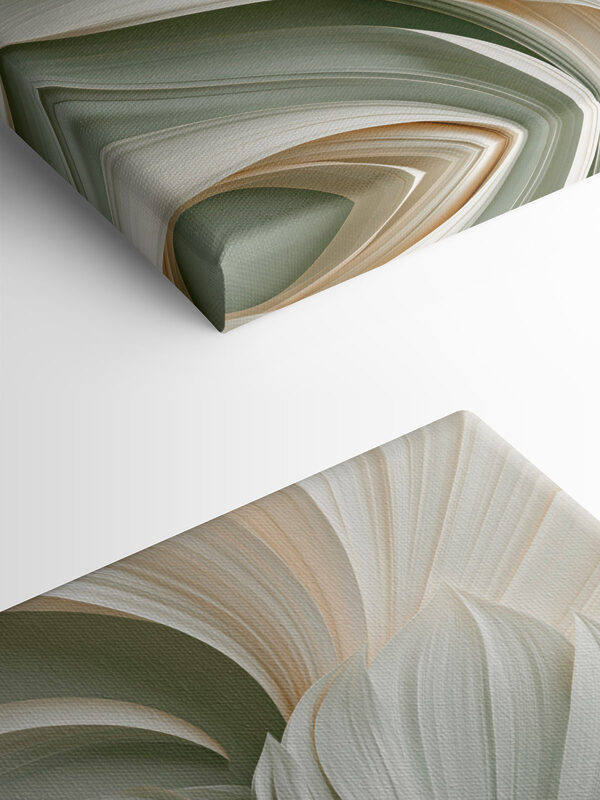 Elegant swirls of gentle hues Elegant swirls of gentle hues