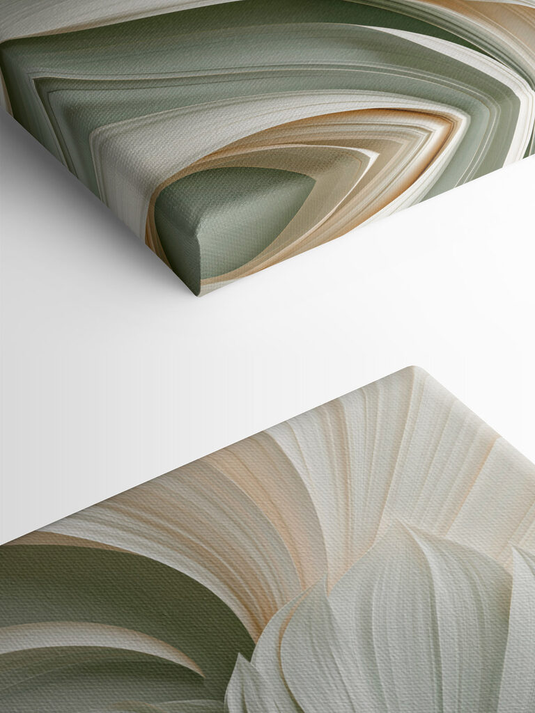 Elegant swirls of gentle hues Elegant swirls of gentle hues