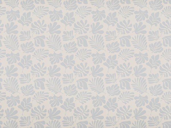 Pattern of leaves on a white background