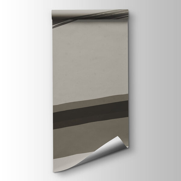 - Abstract waves in muted tones