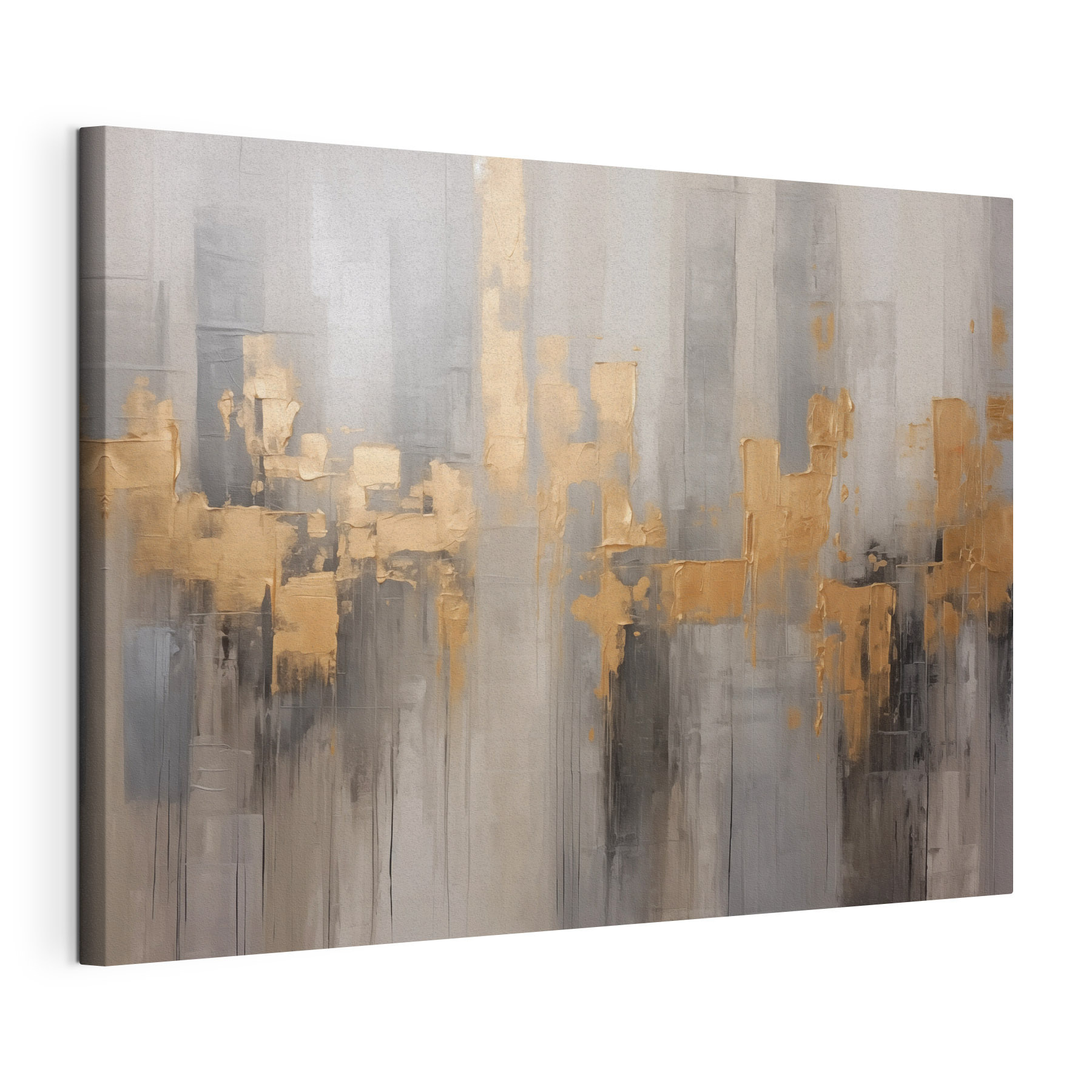 Abstract Brushstrokes in Monochrome Hues Abstract Brushstrokes in Monochrome Hues