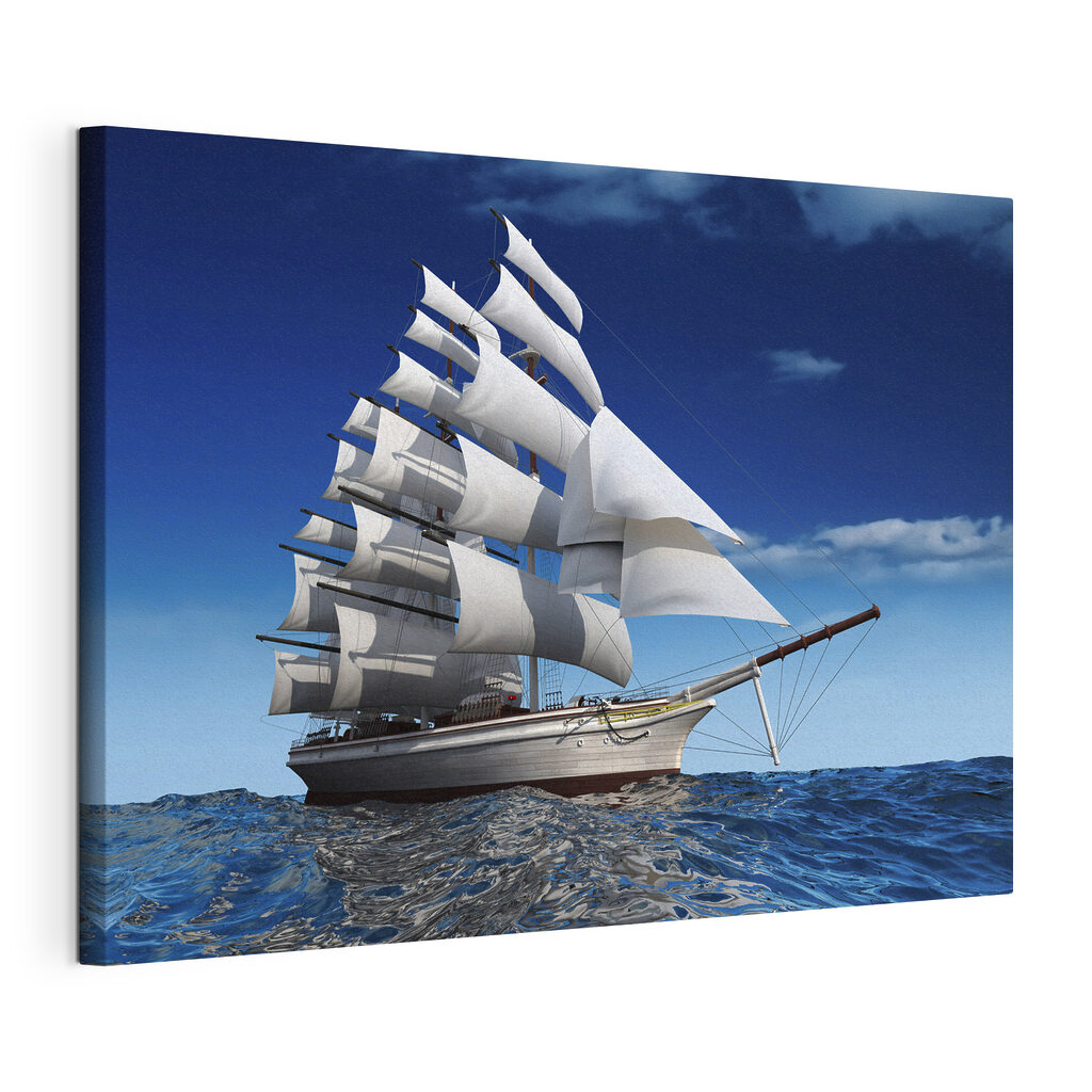 A sailboat in the water A sailboat in the water