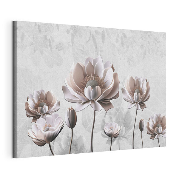 Wandbilder Wandbilder Eine Gruppe von weißen Blumen (Artikelnummer: s35736)
