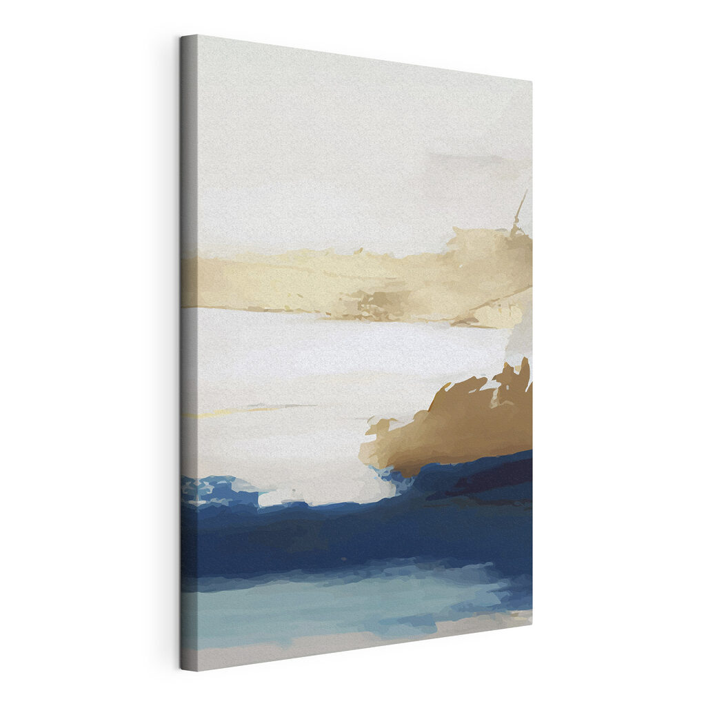 A blue and white sky