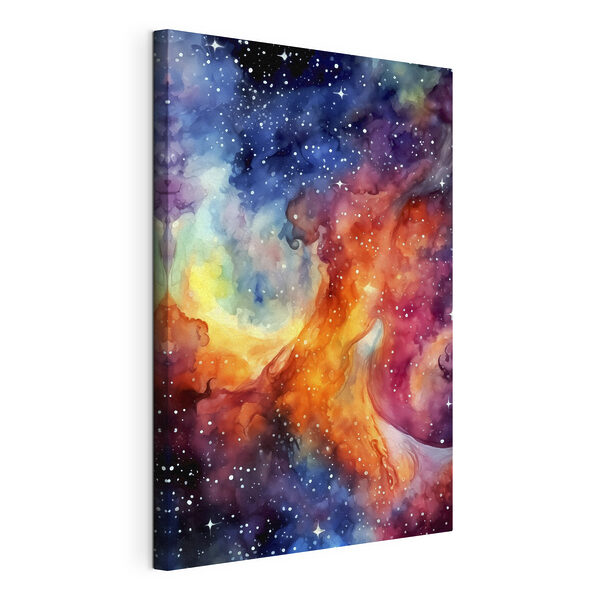 Wandbilder Eine bunte Galaxie mit Sternen (Artikelnummer: s39019) Wandbilder Wandbilder Eine bunte Galaxie mit Sternen (Artikelnummer: s39019)