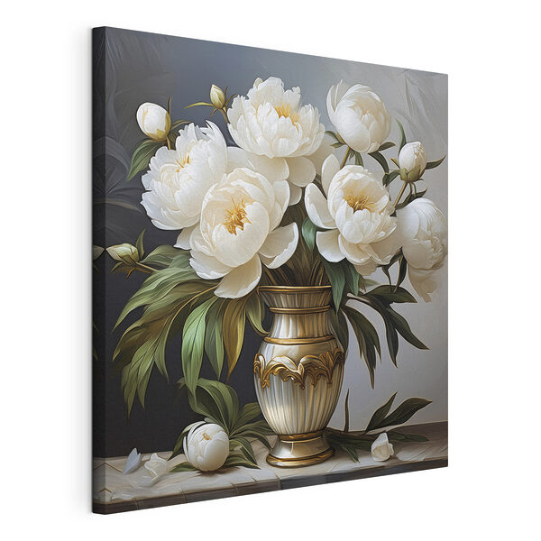 Wandbilder Wandbilder Gemälde von Blumen in einer Vase (Artikelnummer: s39475)