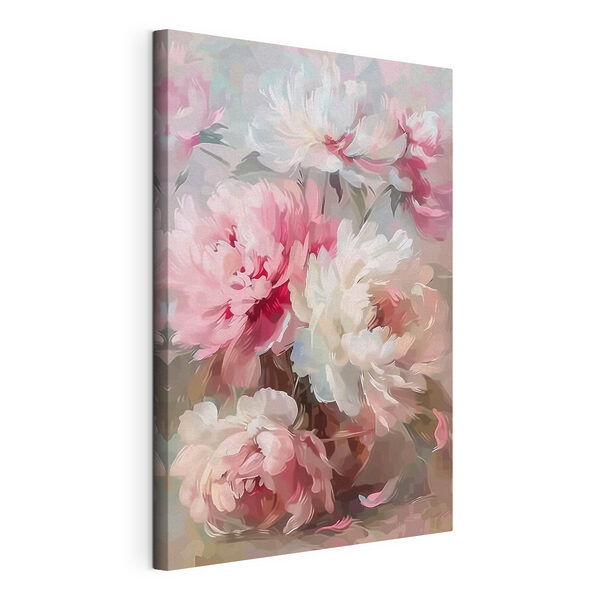 Wandbilder Gemälde mit rosa und weißen Blumen (Artikelnummer: s39554) Wandbilder Wandbilder Gemälde mit rosa und weißen Blumen (Artikelnummer: s39554)