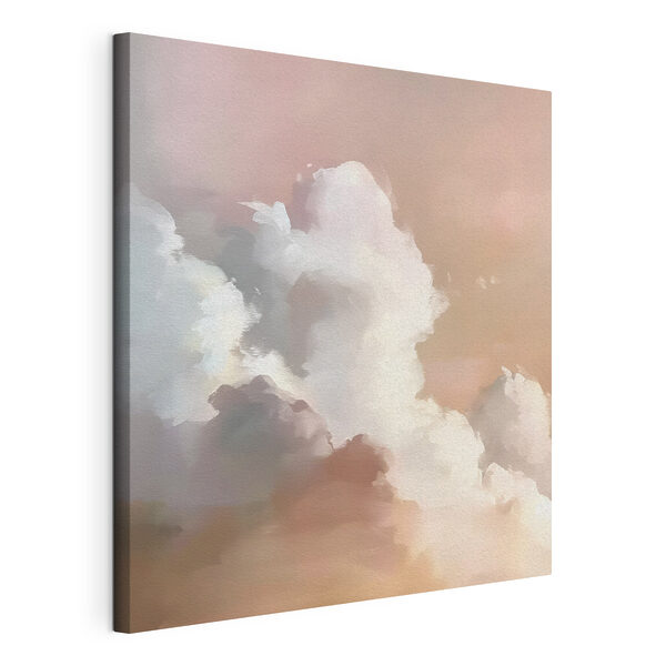 Wandbilder Rosa Himmel mit Wolken