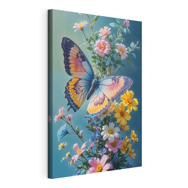 Schmetterling auf einer Blume Wandbilder Schmetterling auf einer Blume