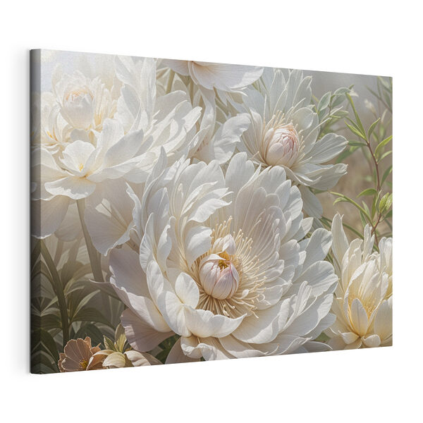 Gruppe von weißen Blumen Wandbilder Gruppe von weißen Blumen