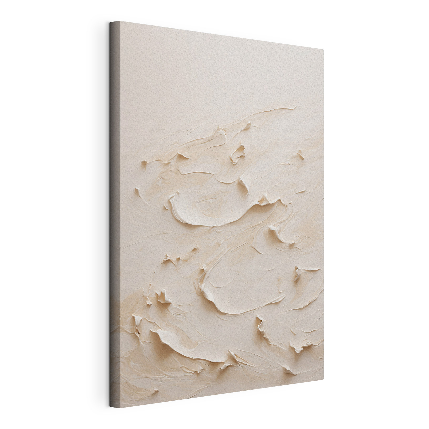 Close up of a white surface
