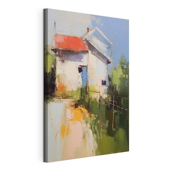 Painting of a house