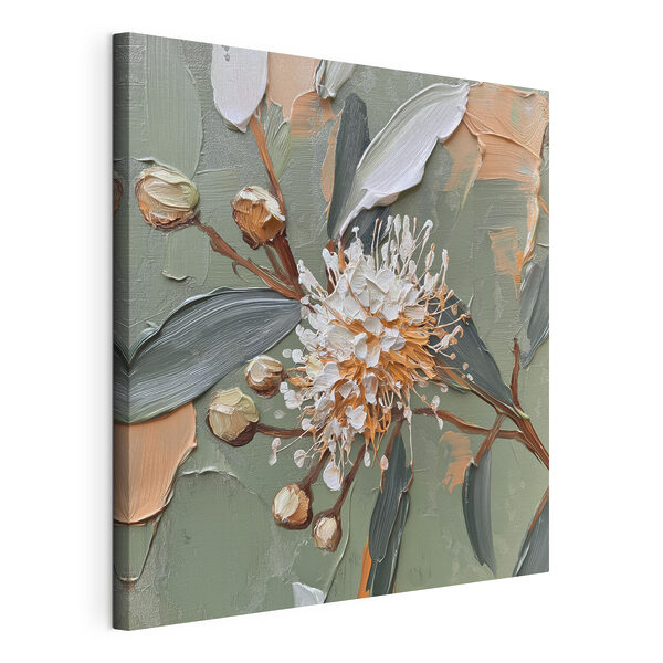 Wandbilder Gemälde einer Blume